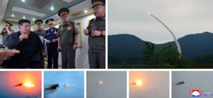 Kim Jong Un dirige pruebas de nuevos misiles contra drones, misiles cruceros y otros blancos aéreos